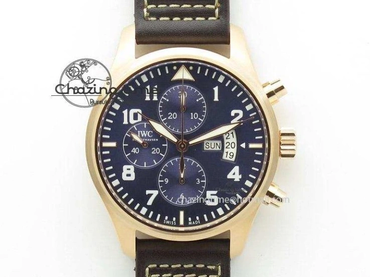 MIROTIME 0520 Classic Aquatimer Chrono IW376803 V6F 1:1 Best Edition Black Dial On SS Bracelet A 7361
